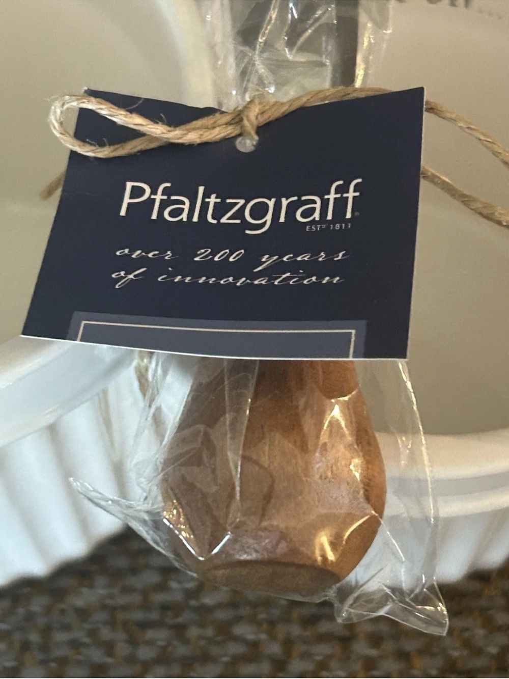 Pfaltzgraff Dip Bowls w/ Spreader White "One Dip, Two Dip, Three Dip...More" NEW - Picture 6 of 8
